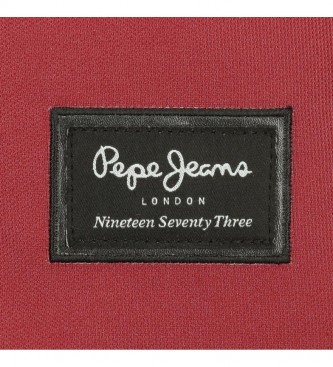 Pepe Jeans Sac  dos avec pochette 6339228 rouge - 31x44x15cm