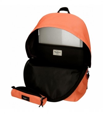 Pepe Jeans Backpack with case - 31x44x15cm -6339229 orange