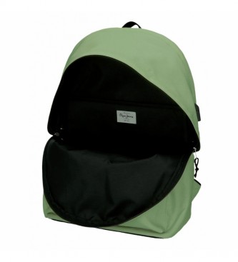 Pepe Jeans Backpack 6322429 green - 31x44x17.5cm