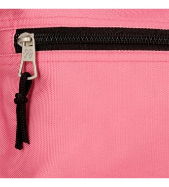 Pepe Jeans Caixa de lpis de trs compartimentos 6324327 rosa -22x12x5cm -
