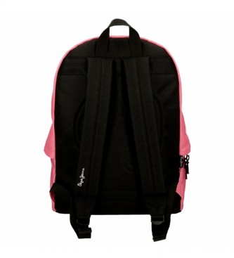 Pepe Jeans Backpack with pencil case 6329227 pink - 31x44x17.5cm