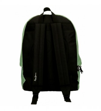 Pepe Jeans Backpack with pencil case 6329229 green - 31x44x17.5cm