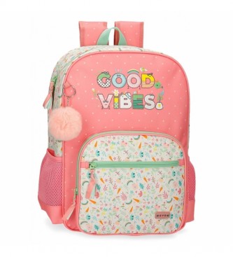 Joumma Bags Movom Good Vibes Adaptable Backpack pink -31x42x13cm