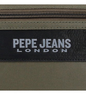 Pepe Jeans Paxton koffer groen -19x5x3.5cm