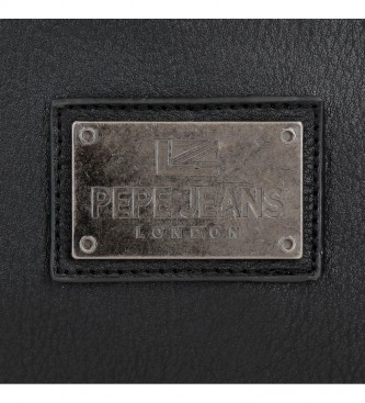 Pepe Jeans Sac  dos Scratch noir -31x44x15cm