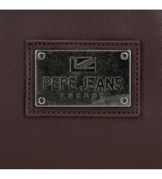 Pepe Jeans Scratch Denim Rucksack dunkelblau -31x44x15cm