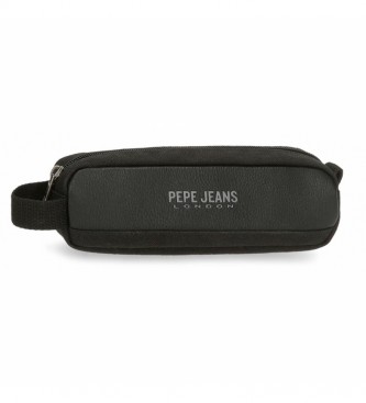 Pepe Jeans tui  rayures noir -19x5x3.5cm