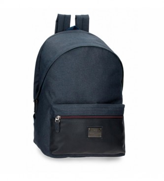 Pepe Jeans Britway denim dark blue backpack -31x44x15cm