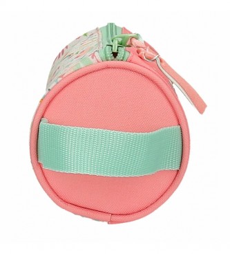 Joumma Bags Good Vibes pink pencil case, multicolorr -23x9x9cm