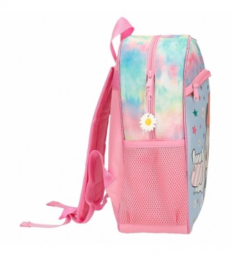 Joumma Bags Minnie Wild Flower backpack lilac, multicolor -27x33x11cm