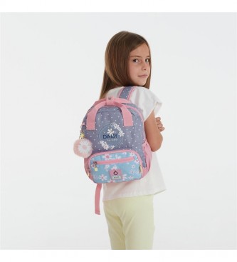 Enso Enso Daisy Small Backpack lilac, multicolour -23x28x10cm
