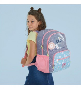 Enso Enso Daisy backpack lilac, multicolour -33x43x17cm