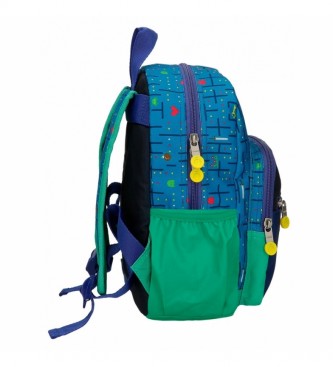 Enso Enso Gamer Preschool Backpack -blue, multicolor 23 x28x10cm