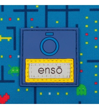 Enso Enso Gamer kleuter rugzak blauw, multicolour -23x28x10cm