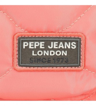 Pepe Jeans Orson mochila escolar coral -31x44x17,5cm
