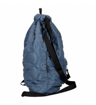 Pepe Jeans Backpack Saco Orson blue -32x45x15cm