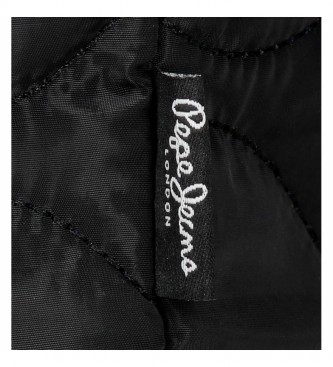 Pepe Jeans Orson zwart potlood etui -22x12x5cm