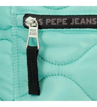 Pepe Jeans Orson turquoise pencil case -22x12x5cm