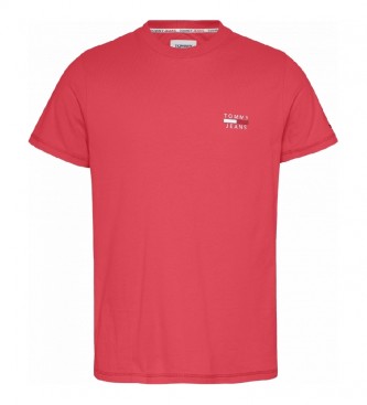 Tommy Hilfiger Camiseta TJM Chest Logo rojo