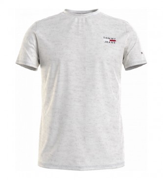 Tommy Hilfiger TJM T-shirt bianca con logo sul petto