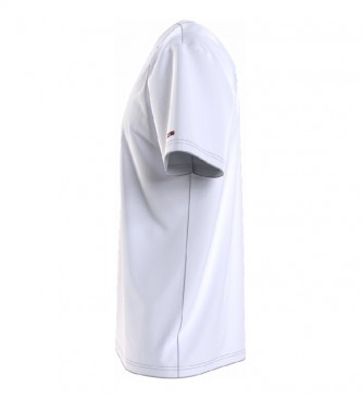 Tommy Hilfiger TJM T-shirt bianca con testo piccolo