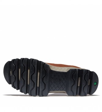 Timberland Botas de tornozelo originais em couro castanho Ultra Chelsea