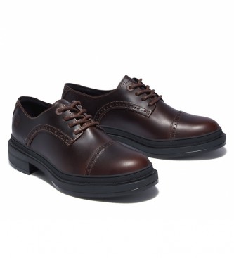 Timberland Brogue Lisbon dark brown leather shoe
