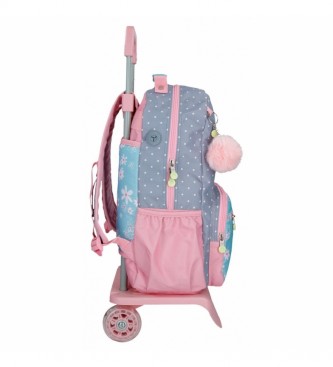 Enso Enso Daisy computer backpack blue trolley -32x24x15cm