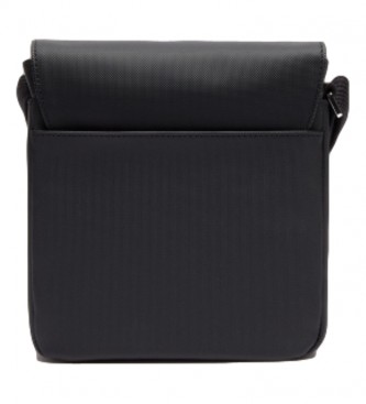Lacoste Shoulder bag black flap -20 x 21 x 6.5 cm