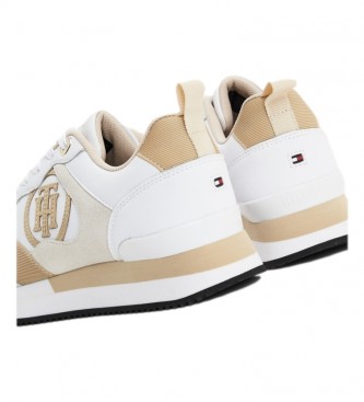 Tommy Hilfiger Leather sneakers Feminine Active City white