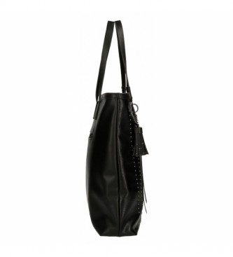 Pepe Jeans Shopper Chic bag black -35x40x11cm