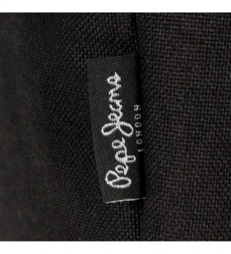 Pepe Jeans Scratch Adaptable Toilet Bag black -25x15x12cm