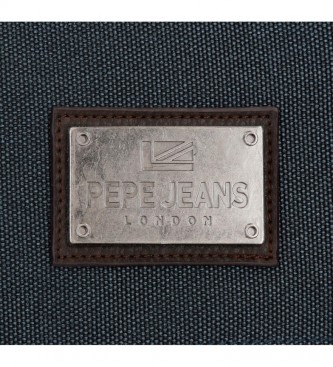 Pepe Jeans Navy Scratch schoudertas -17x22x6cm