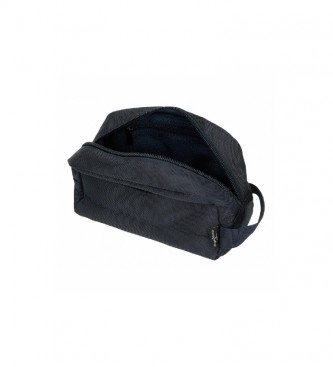 Pepe Jeans Toilet Bag Pick Up Adaptable navy, brown -25x15x12cm