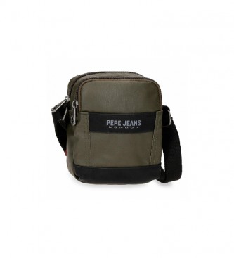 Pepe Jeans Bandolera Pequeña Paxton Dos compartimentos verde -12x15x3,5cm-  - Tienda Esdemarca moda, calzado y complementos - zapatos de marca y  zapatillas de marca