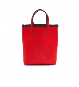 Lacoste Anna Reversible tote bag navy, red -29x22x10cm