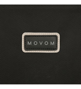 Movom Sac messager Wall Street noir -20x25x12cm