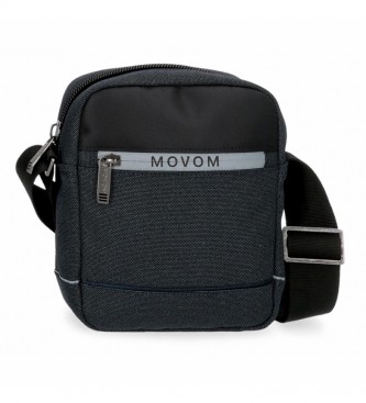 Movom Trimmed shoulder bag black -14x19,5x6cm