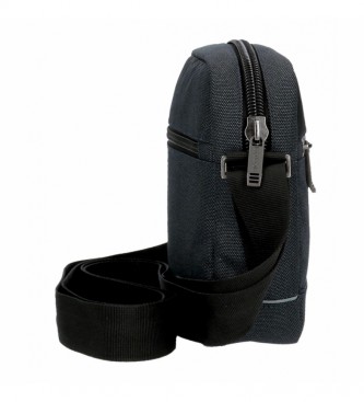 Movom Trimmed shoulder bag black -14x19,5x6cm