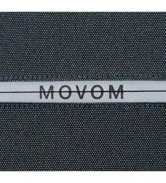 Movom Sac à fesses garni noir -31,5x24x1,5cm