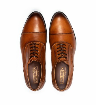 Pikolinos Chaussures en cuir Bristol M7J brandy