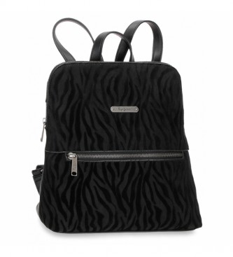 Pepe Jeans Anais backpack black -26x29x10 cm 