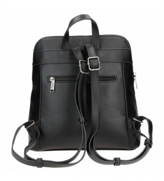 Pepe Jeans Anais backpack black -26x29x10 cm 