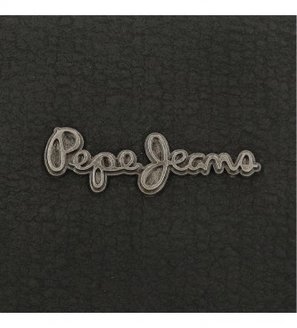 Pepe Jeans Bandolera Aure negro  -25x18x 6,5 cm -