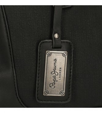Pepe Jeans Aure computer bag black - 44 x 29 x 14 cm