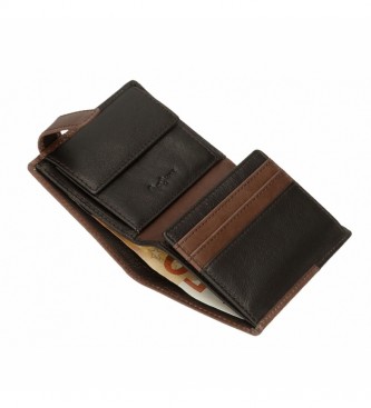 Pepe Jeans Brown United wallet -8,5 x 10,5 x 1 cm