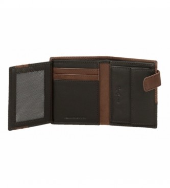 Pepe Jeans United wallet brown -8,5 x 10,5 x 1 cm