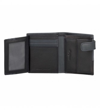 Pepe Jeans United leather wallet blue -8,5 x 10,5 x 1 cm
