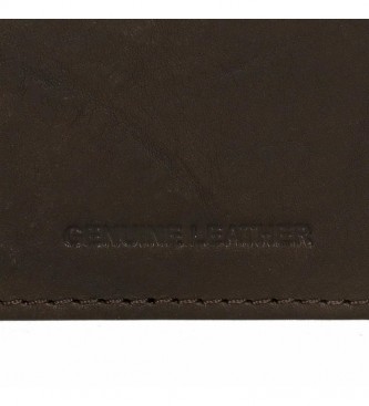 Pepe Jeans Middle purse brown - 11 x 7 x 1,5 cm 