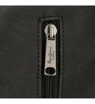 Pepe Jeans Sac  bandoulire noir Cote -25x18x 7 cm